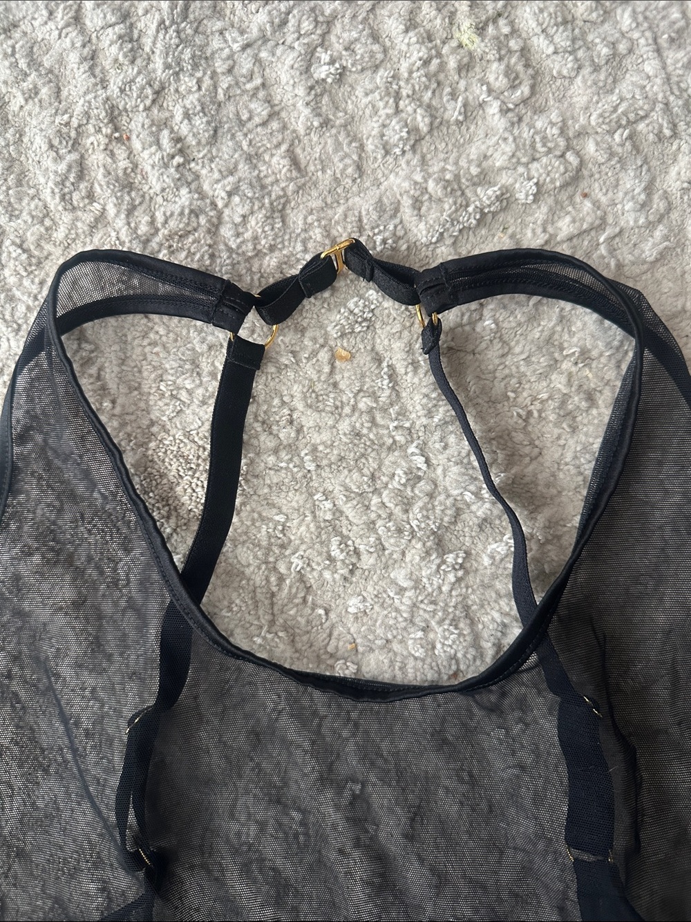 Bordelle Black 10 Year Crop Top/Nala Bra LL NWT NIB - Picture 8 of 10